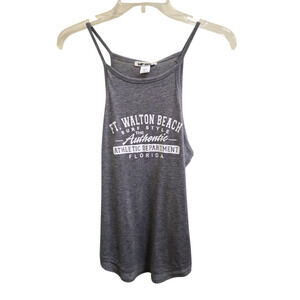NWT L gray Surf Style Tank Top